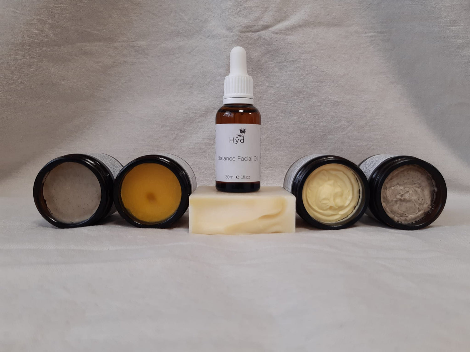 All of Hyd Botanics skincare collection 